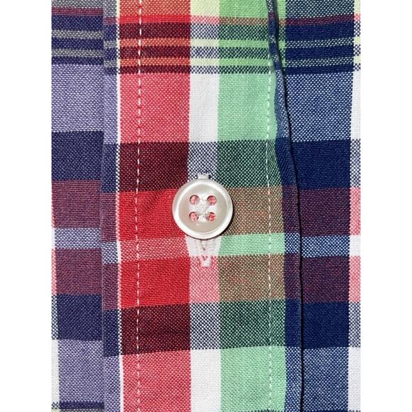 Ralph Lauren Shirt Mens Extra Large Classic Fit Plaid Oxford Long Sleeve Shirt - Picture 3 of 7